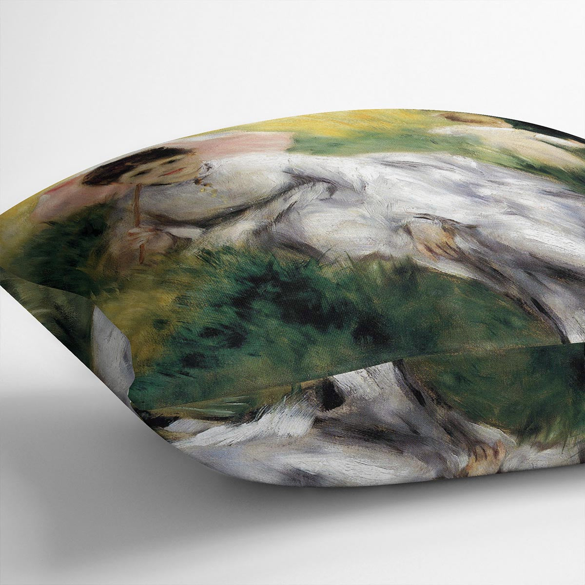 Woman with Parasol by Renoir Cushion