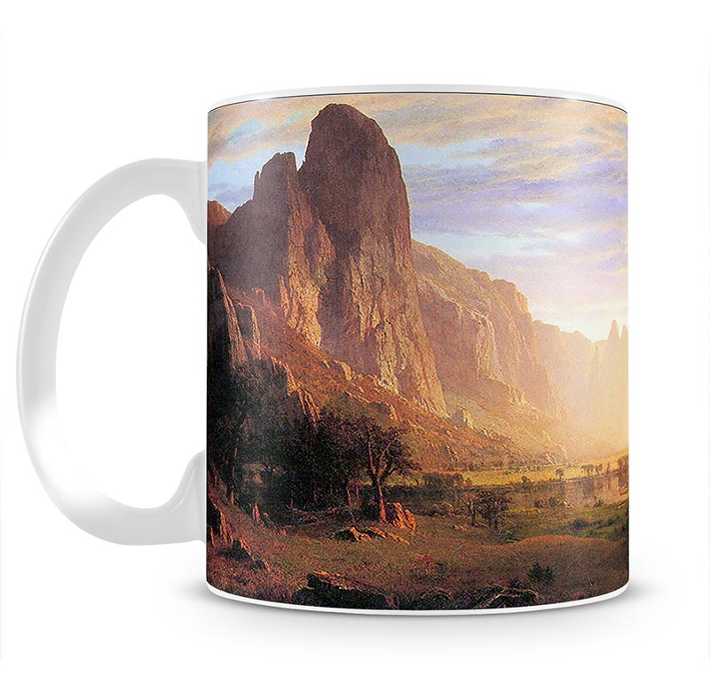 Yosemite Valley 3 by Bierstadt Mug - Canvas Art Rocks - 1