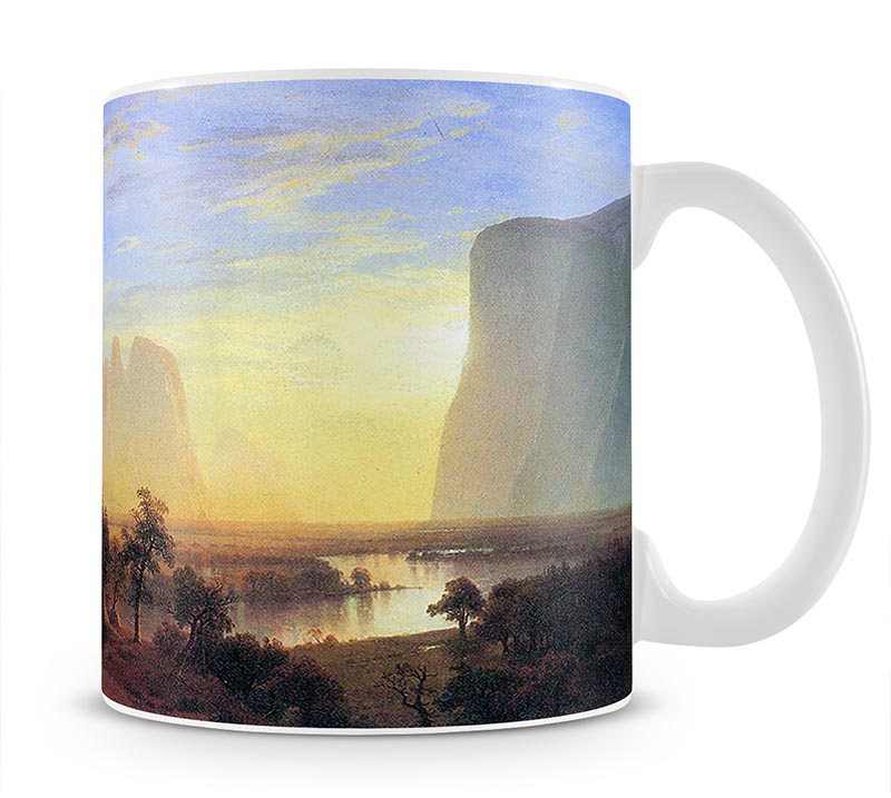 Yosemite Valley by Bierstadt Mug - Canvas Art Rocks - 1