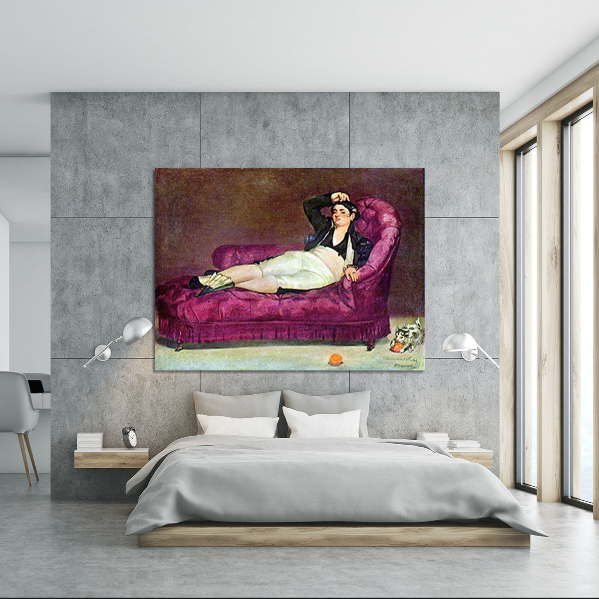 Young woman in Spanish dress by Manet Canvas Print or Poster - Canvas Art Rocks - 5