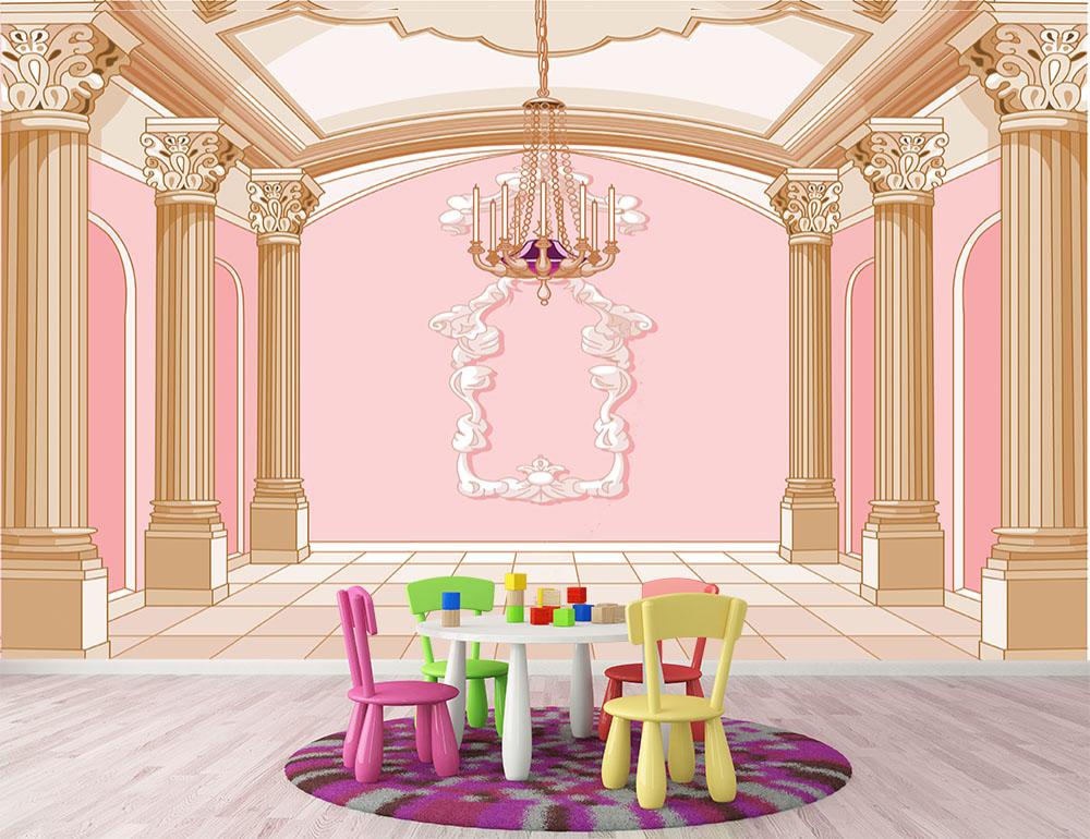 ballroom of magic castle Wall Mural Wallpaper - Canvas Art Rocks - 2