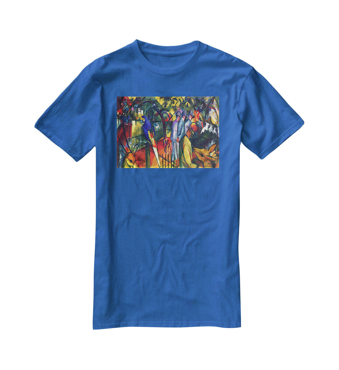 zoological gardens by Macke T-Shirt - Canvas Art Rocks - 2