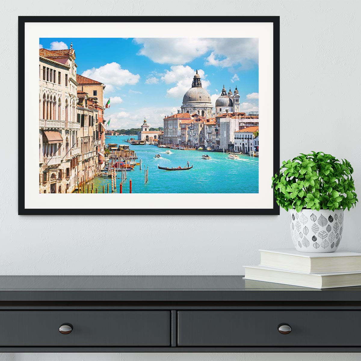Basilica di Santa Maria della Salute framed print for Venice wall art