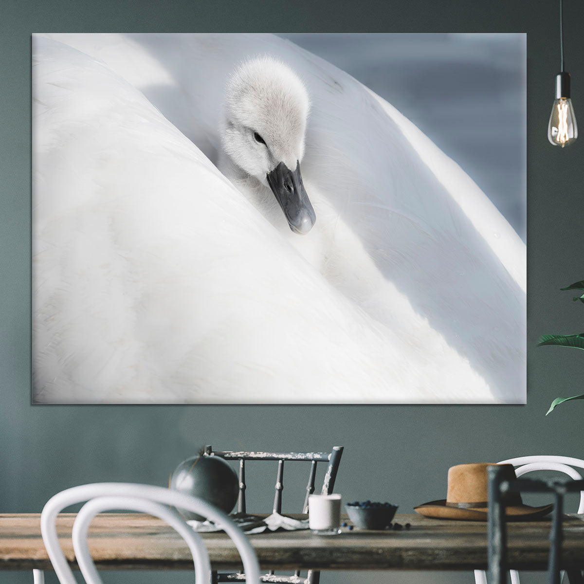 A dress that is too big Canvas Print or Poster - 1x - 3