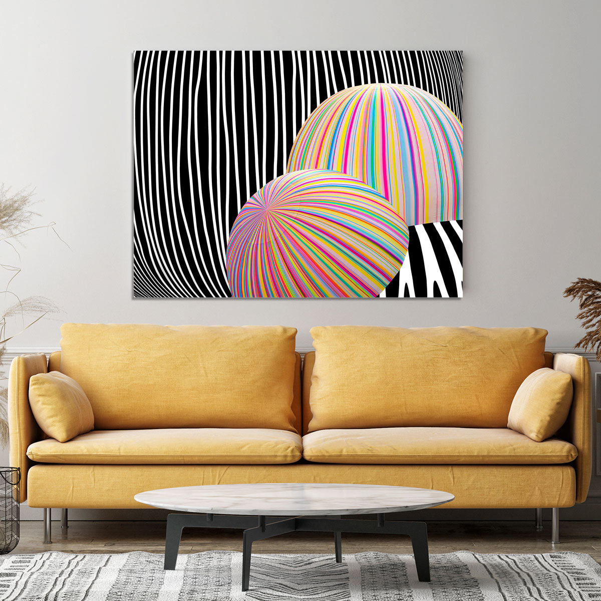 Abstract Expression Canvas Print or Poster - 1x - 4