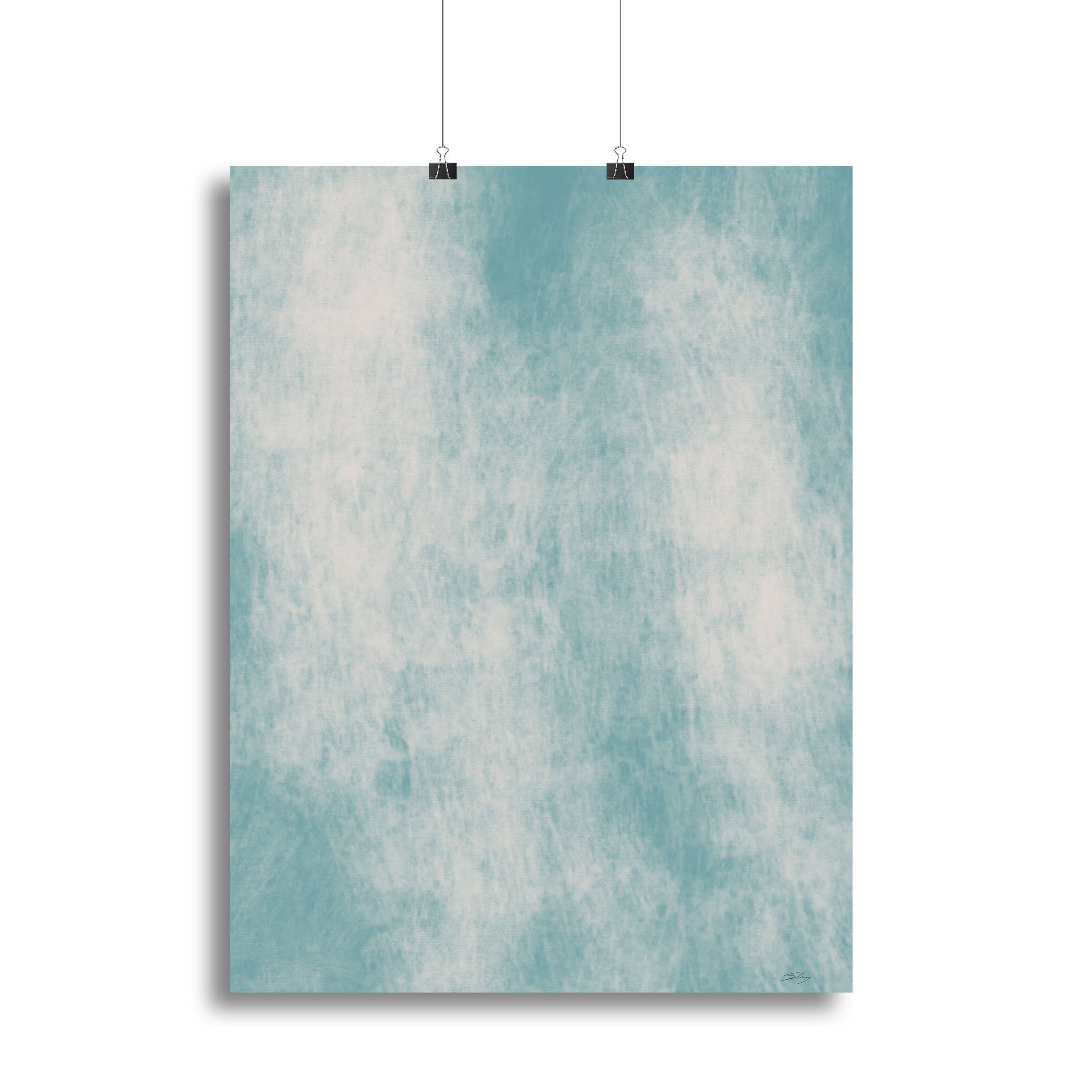 Abstract Sea Canvas Print or Poster - 1x - 2