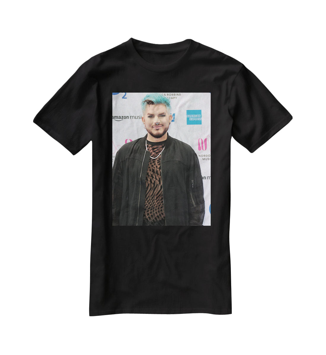 Adam Lambert T-Shirt - Canvas Art Rocks - 1