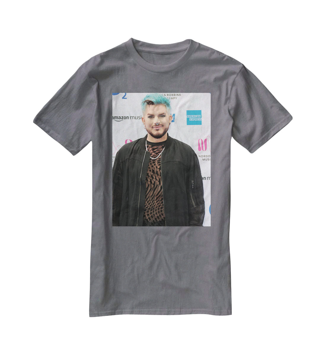 Adam Lambert T-Shirt - Canvas Art Rocks - 3