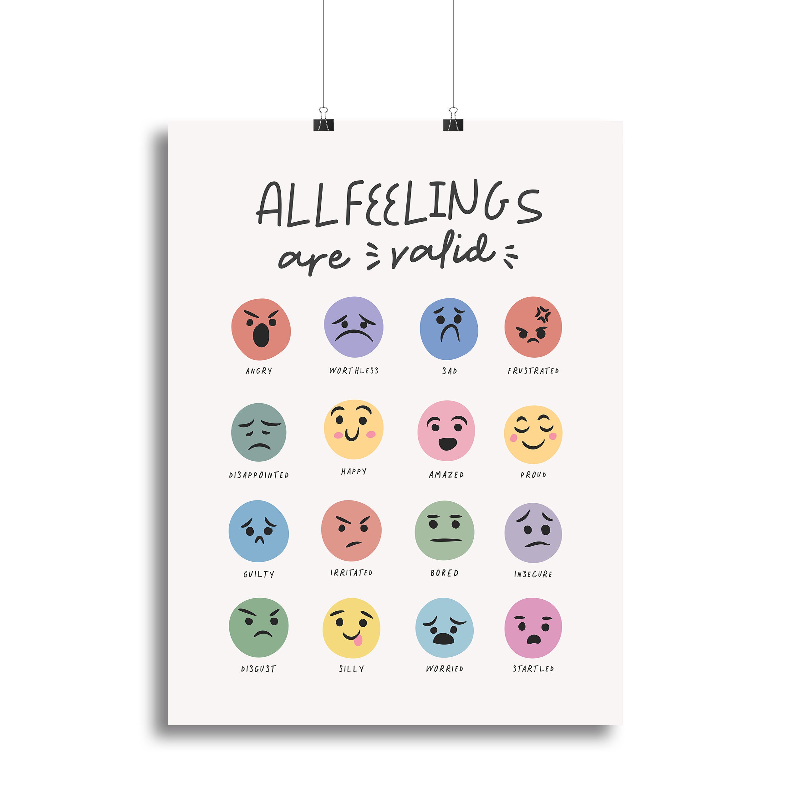 All Feelings Are Valid Canvas Print or Poster - Canvas Art Rocks - 2