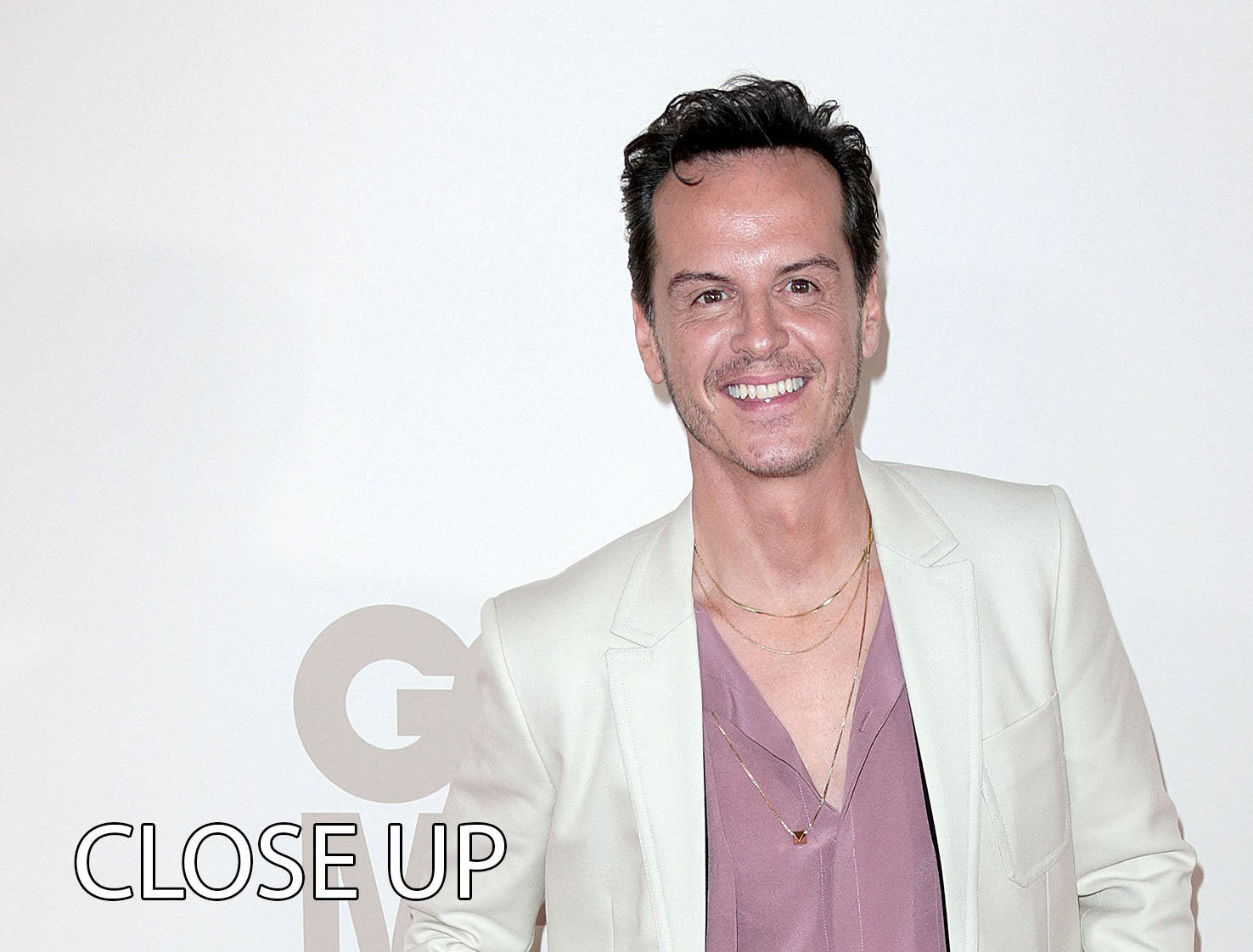 Andrew Scott at GQ Men of the Year awards 3 Split Panel Canvas Print - Canvas Art Rocks - 3