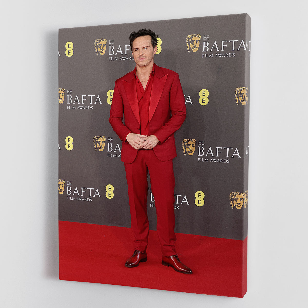 Andrew Scott at the Baftas Canvas Print or Poster - Canvas Art Rocks - 1