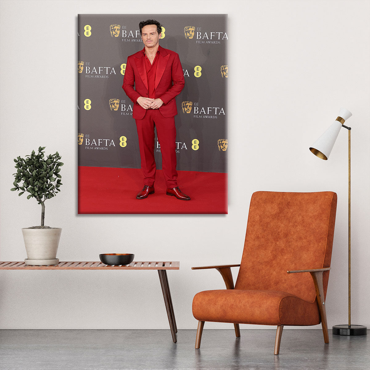 Andrew Scott at the Baftas Canvas Print or Poster - Canvas Art Rocks - 6