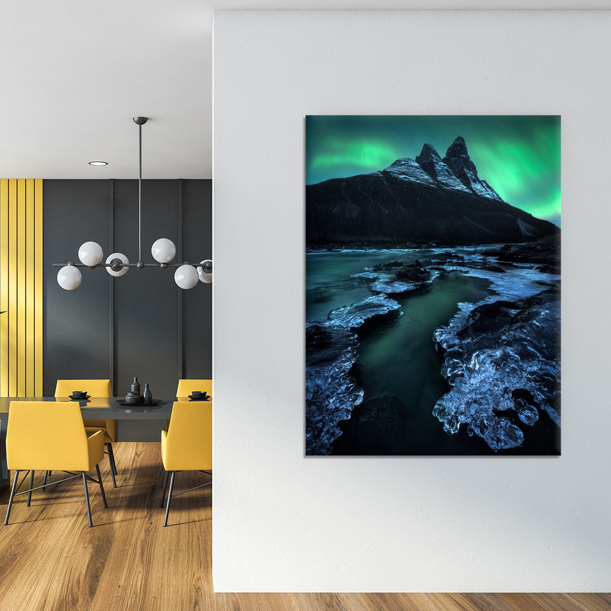 Arctic Night Canvas Print or Poster - Canvas Art Rocks - 4