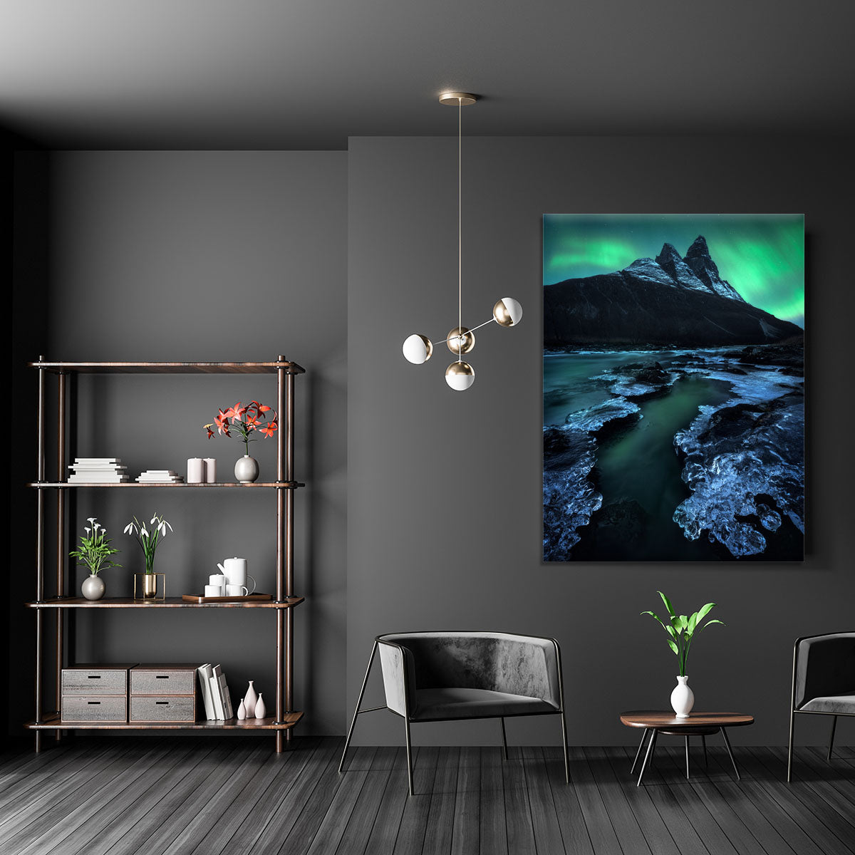 Arctic Night Canvas Print or Poster - Canvas Art Rocks - 5
