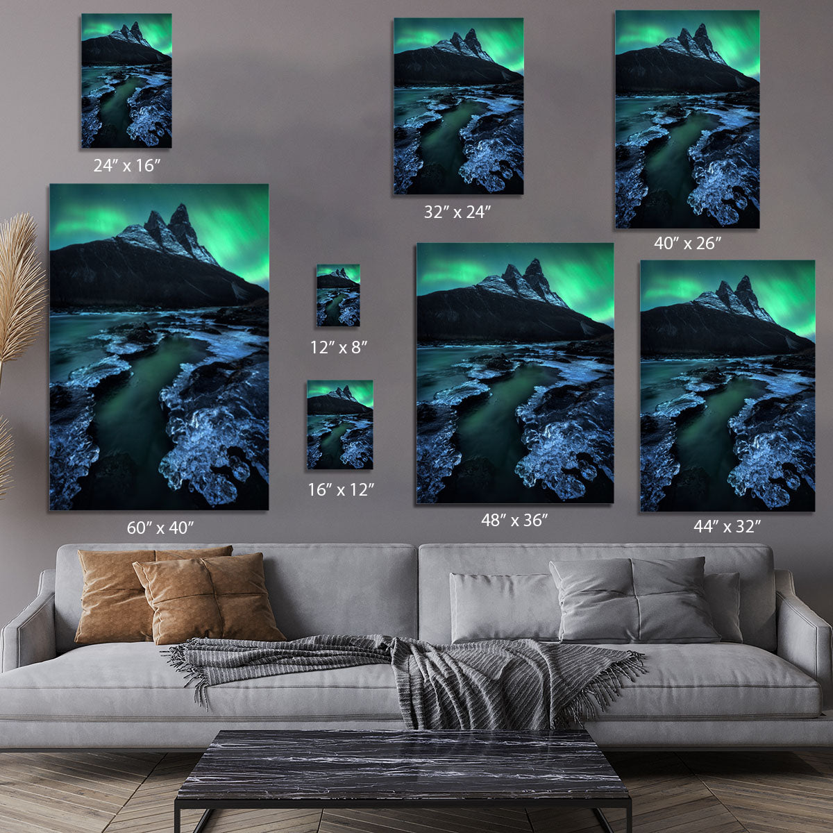Arctic Night Canvas Print or Poster - Canvas Art Rocks - 7