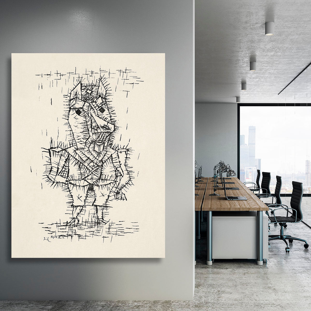 Ass Esel 1925 No.1 Canvas Print or Poster - Canvas Art Rocks - 3