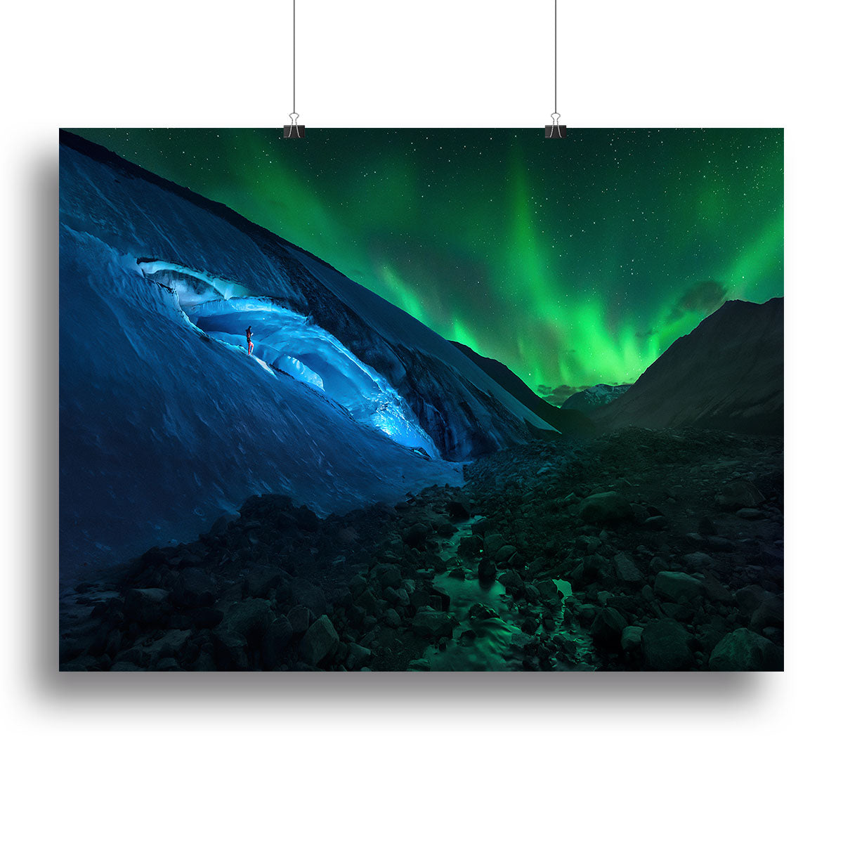 Athabasca cave Canvas Print or Poster - Canvas Art Rocks - 2