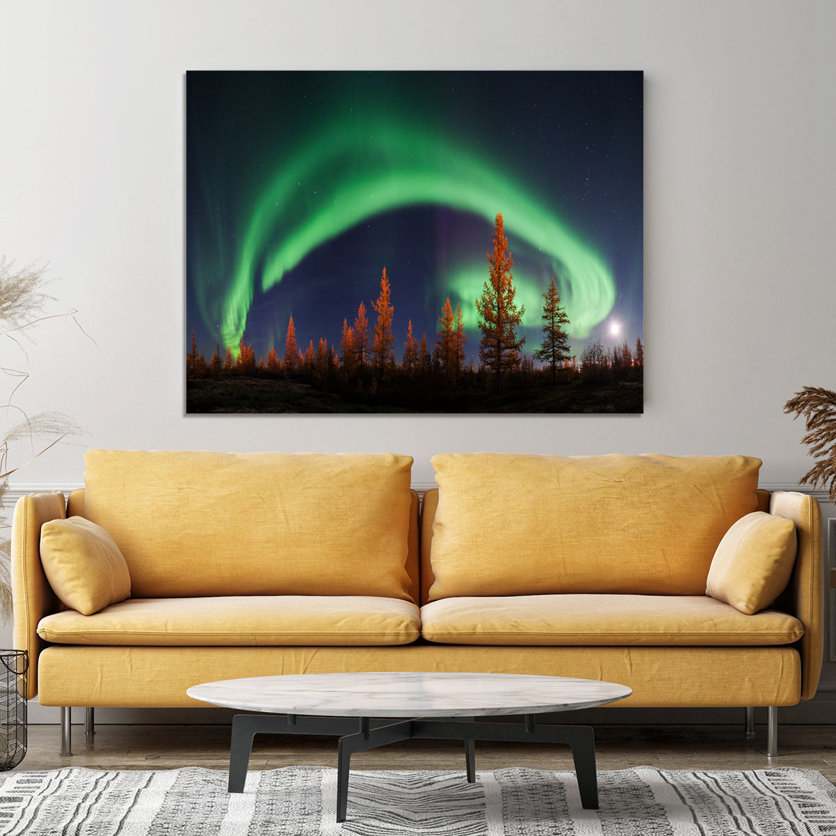 Aurora Polar lights Canvas Print or Poster - Canvas Art Rocks - 4
