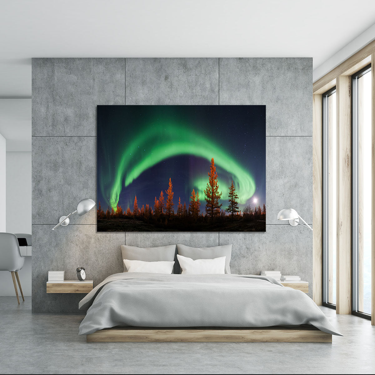 Aurora Polar lights Canvas Print or Poster - Canvas Art Rocks - 5
