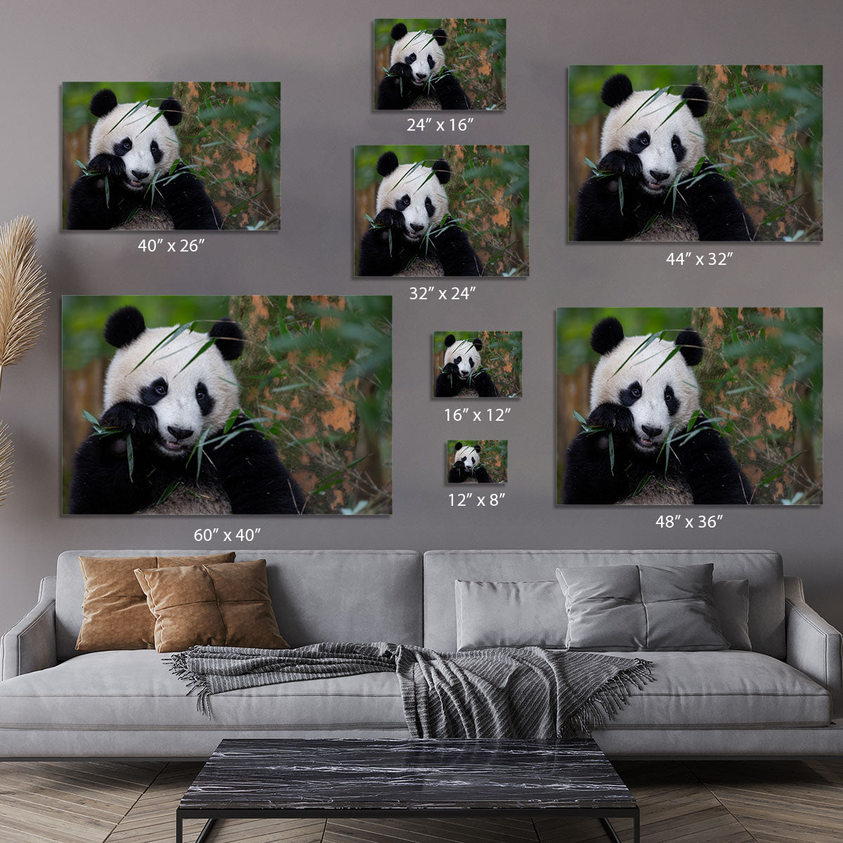 Bamboo Time Canvas Print or Poster - 1x - 7