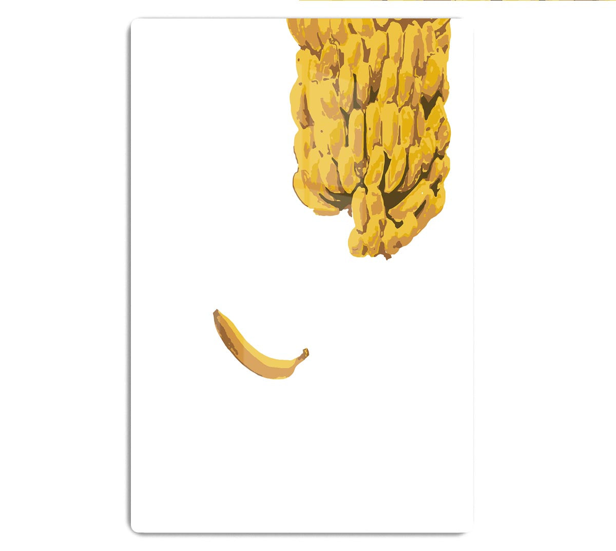 Bananas Acrylic Block - 1x - 1