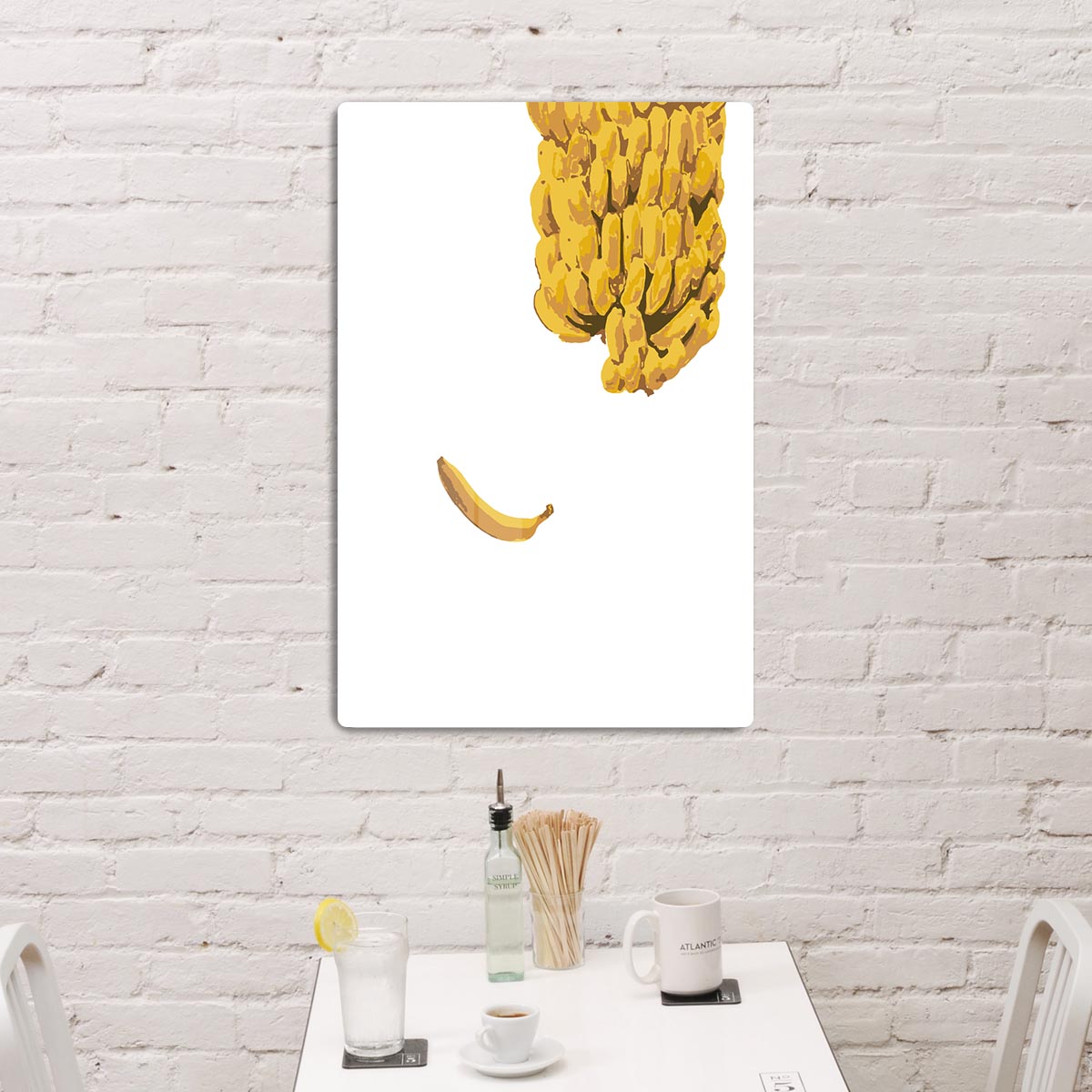 Bananas Acrylic Block - 1x - 3