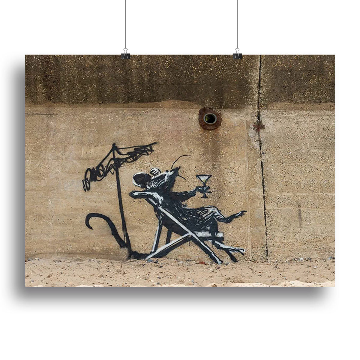 Banksy Great British Spraycation Poster - Unframed