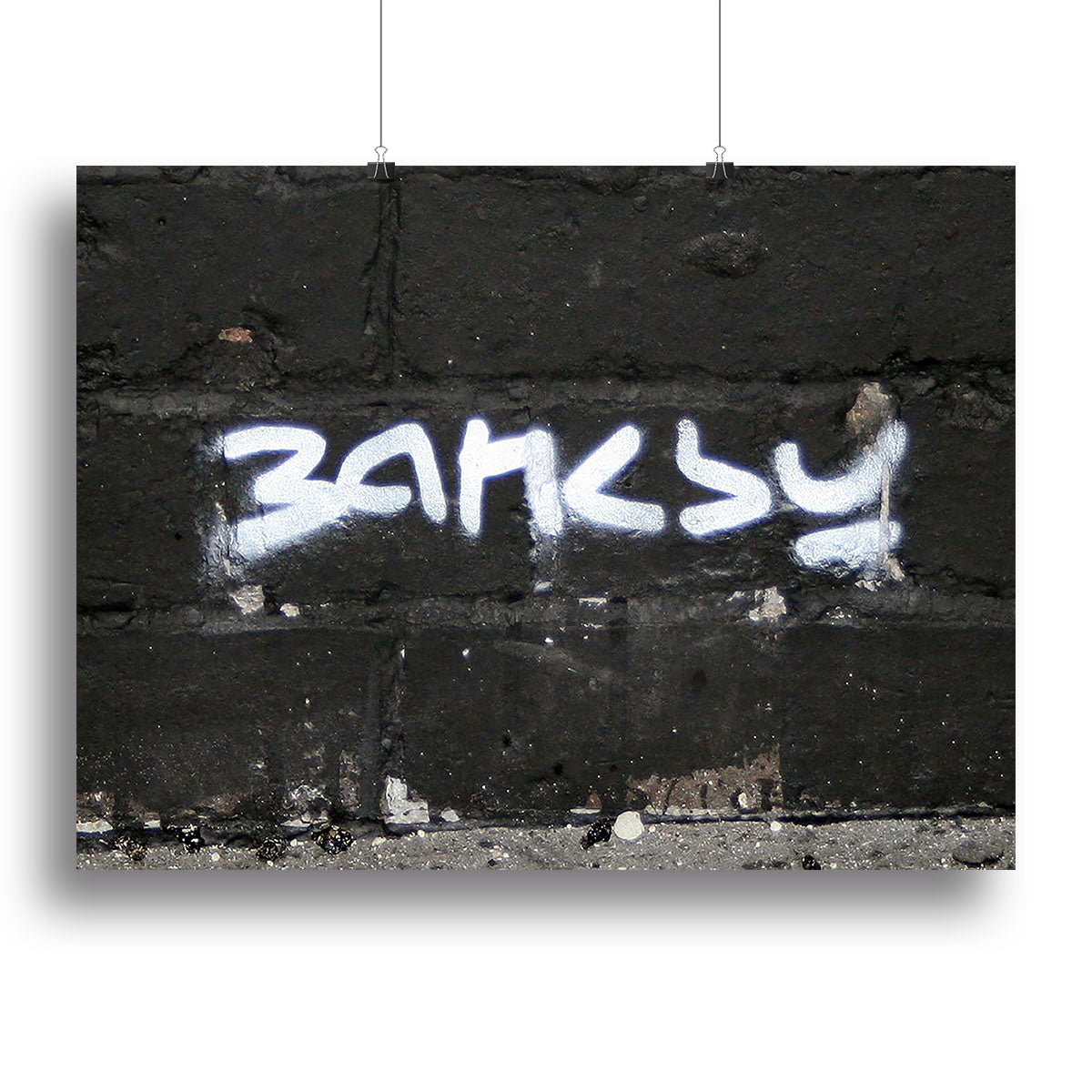 Banksy Signature Tag Poster - Unframed