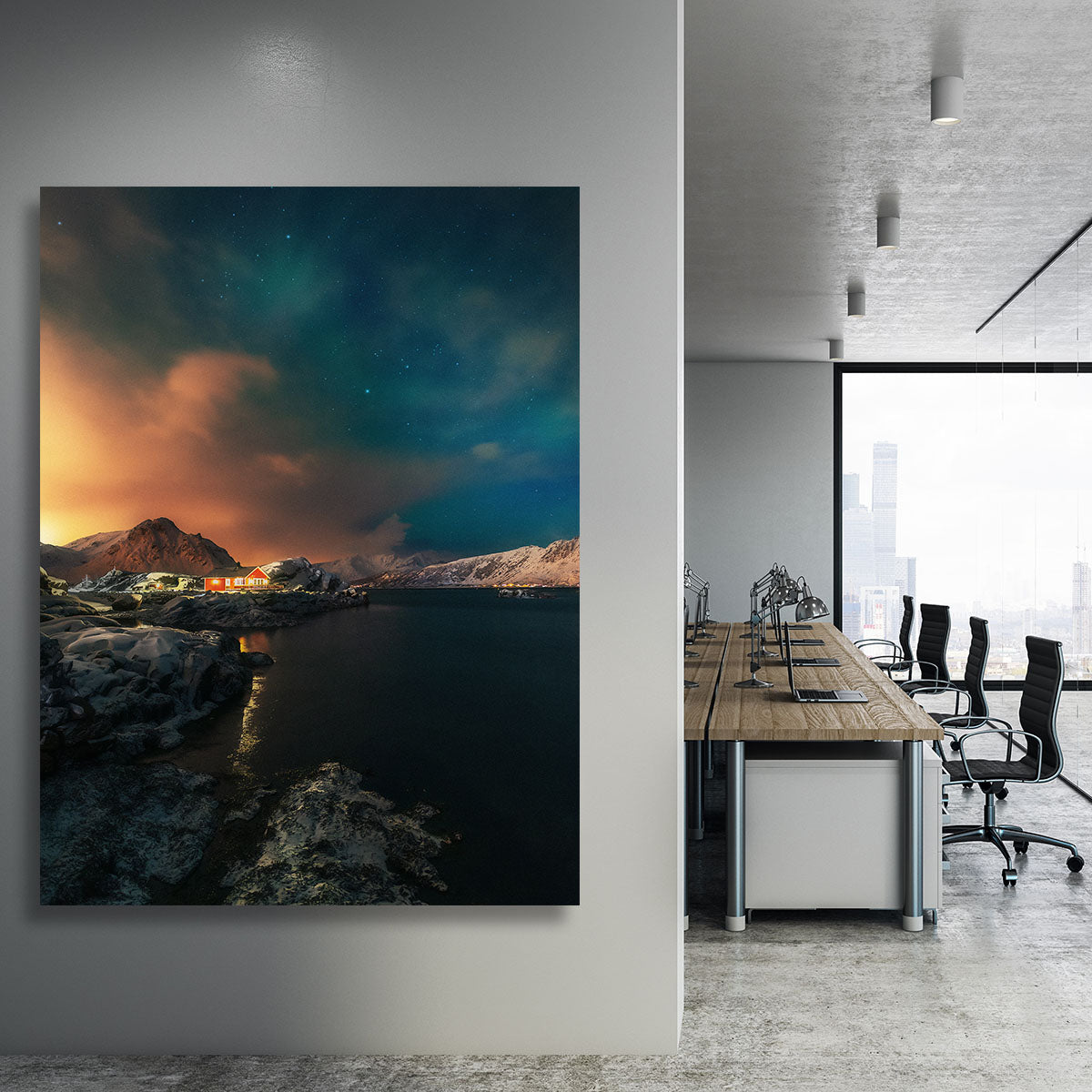Between two worlds Canvas Print or Poster - Canvas Art Rocks - 3