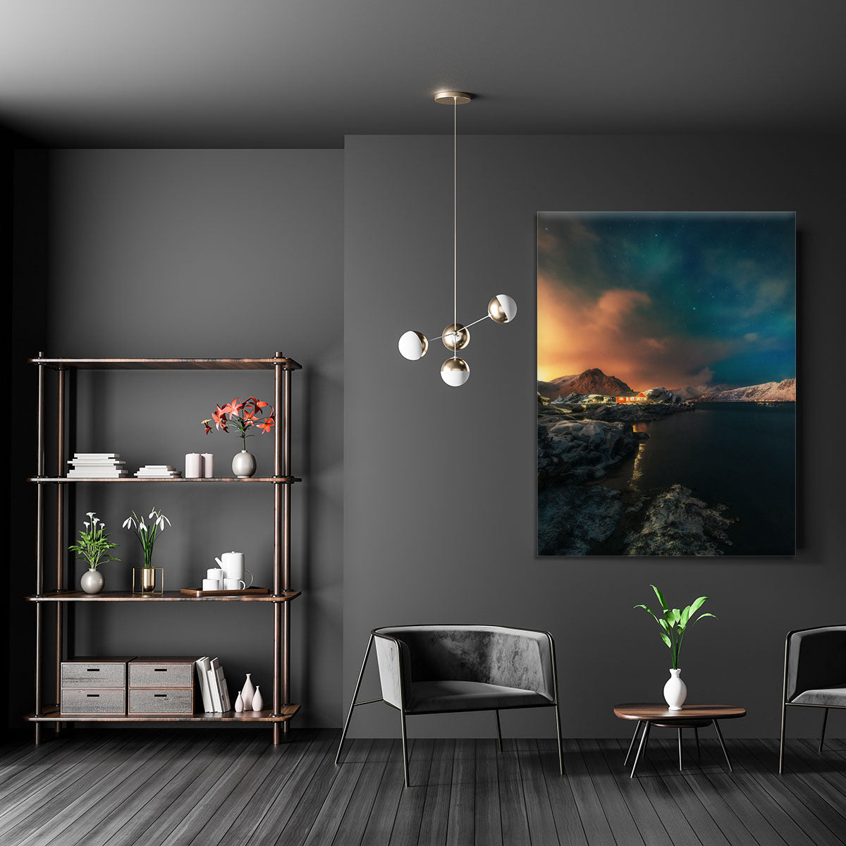 Between two worlds Canvas Print or Poster - Canvas Art Rocks - 5