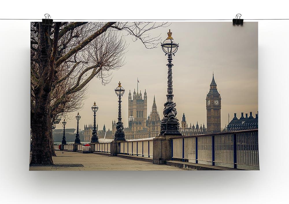 Big Ben and Houses of parliament Poster - Unframed