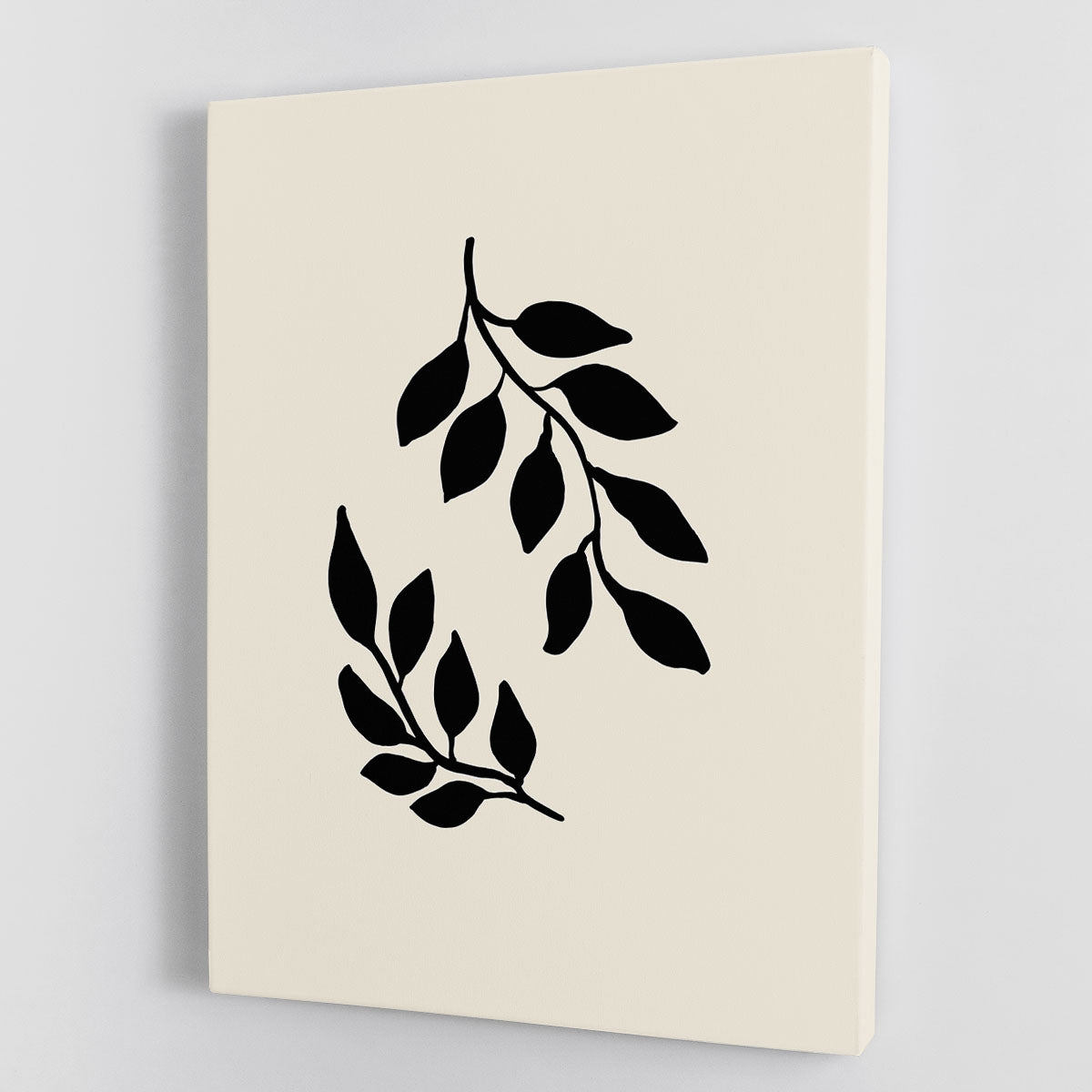 Black Twigs Canvas Print or Poster - 1x - 1