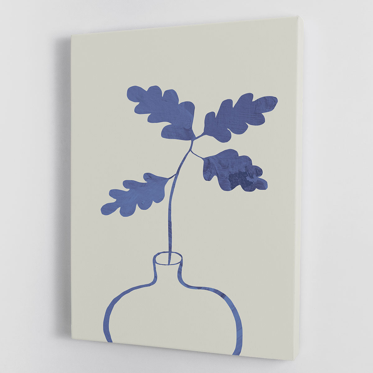 Blue Oak Plant Canvas Print or Poster - 1x - 1