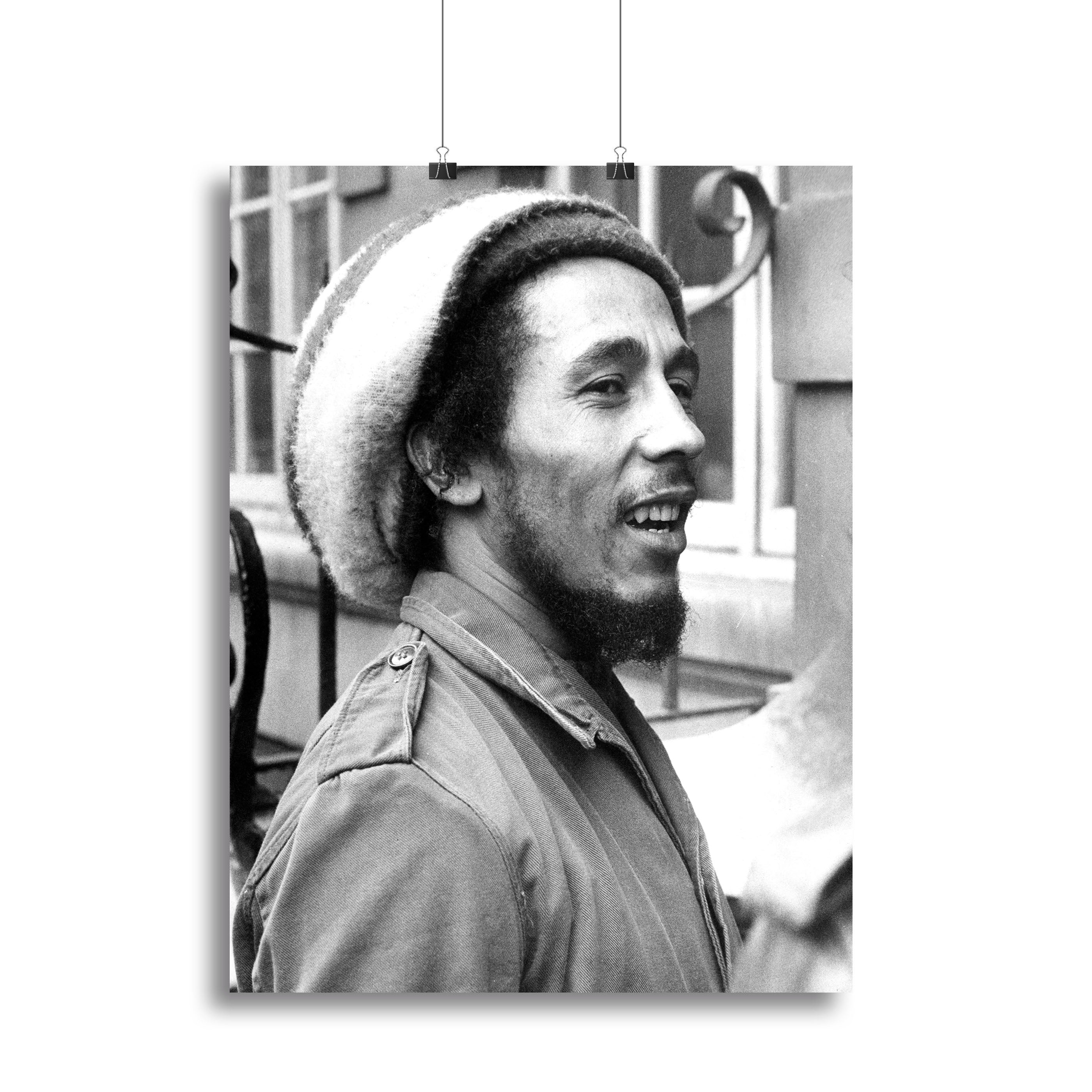 Bob Marley in 1977 Canvas Print or Poster - Canvas Art Rocks - 2
