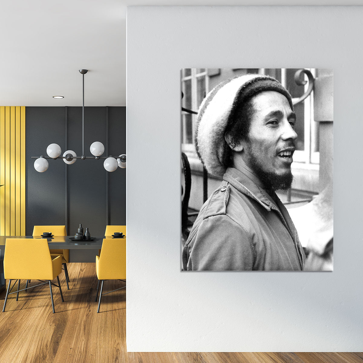 Bob Marley in 1977 Canvas Print or Poster - Canvas Art Rocks - 4