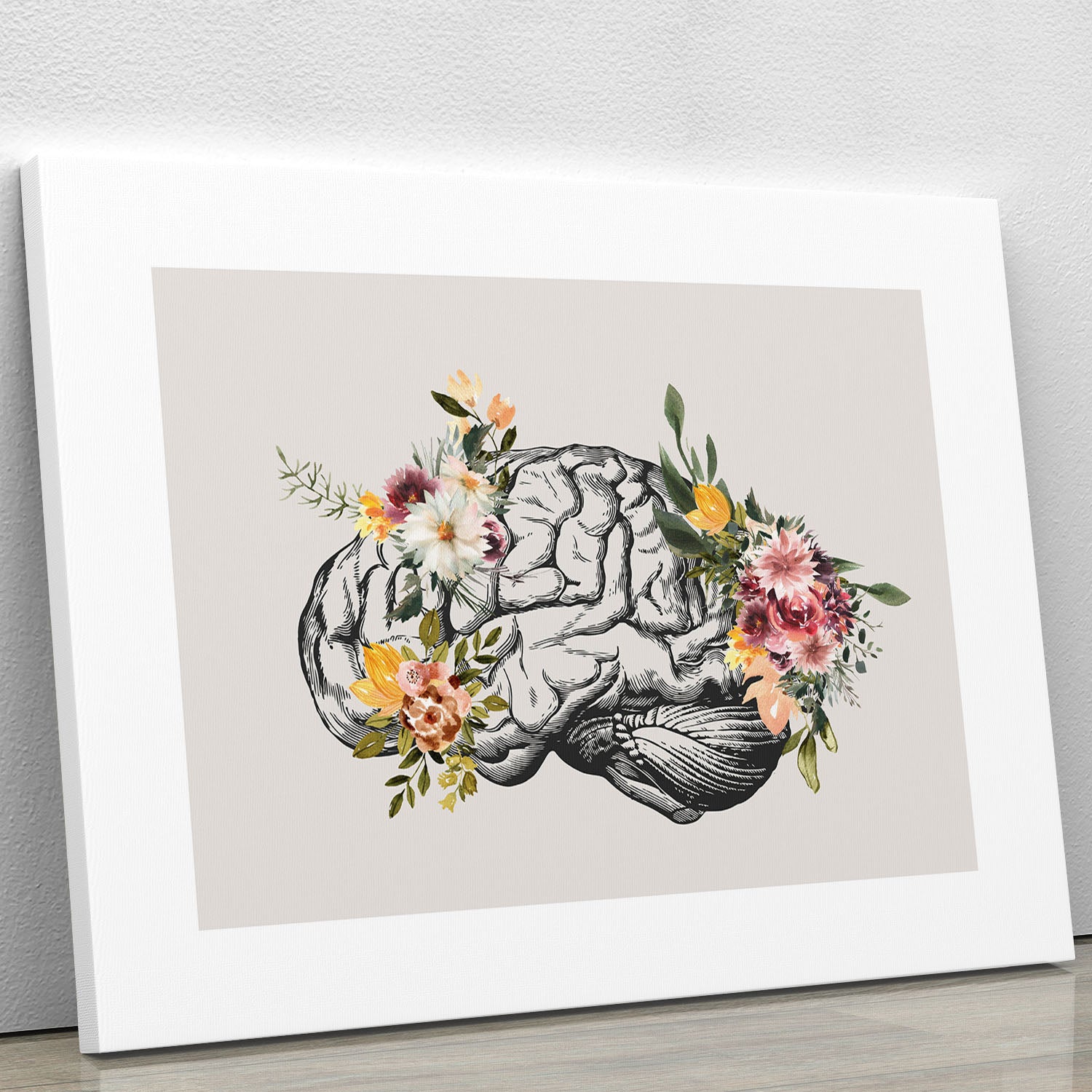 Brain Bloom Canvas Print or Poster - Canvas Art Rocks - 1