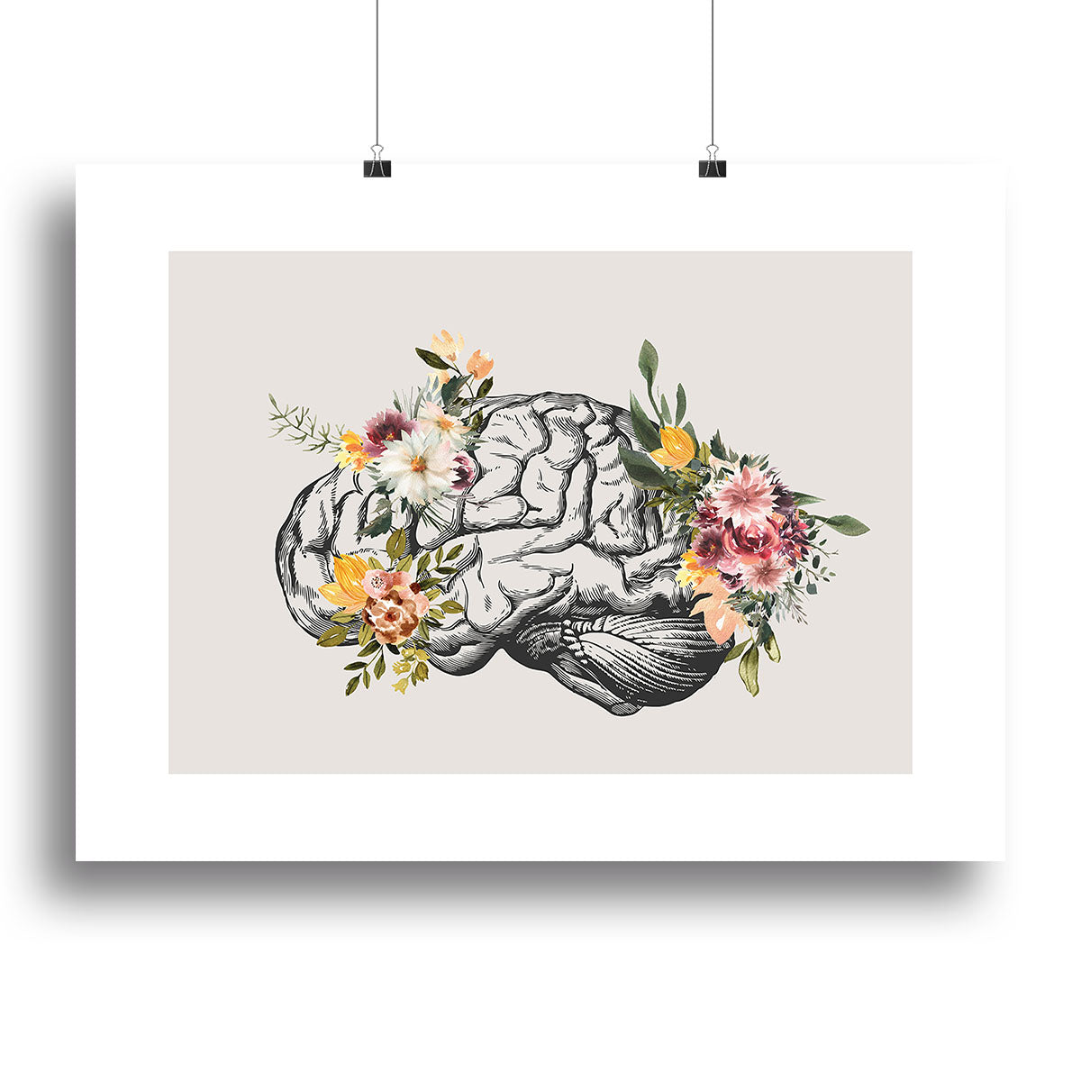 Brain Bloom Canvas Print or Poster - Canvas Art Rocks - 2