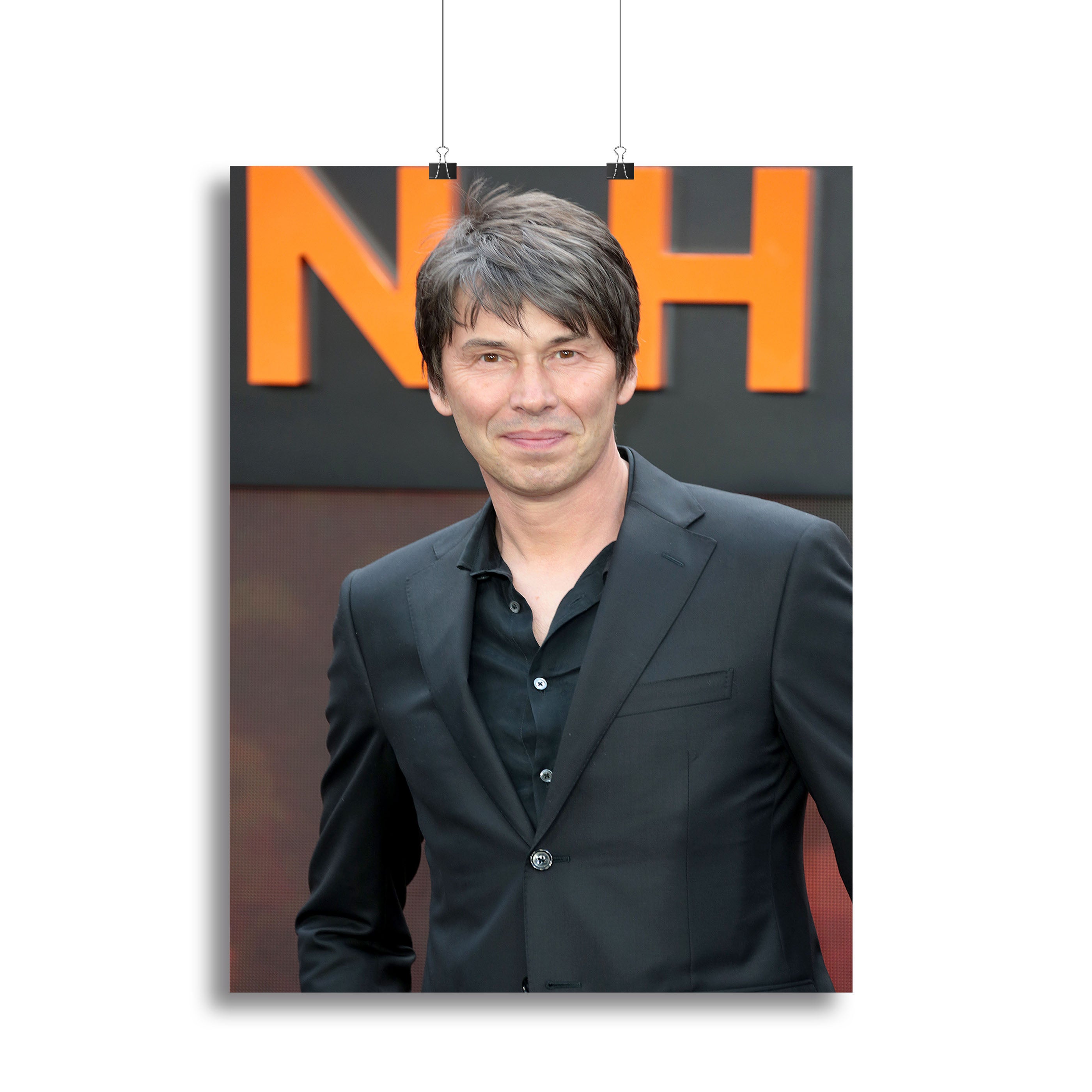 Brian Cox at the Oppenheimer premiere Canvas Print or Poster - Canvas Art Rocks - 2