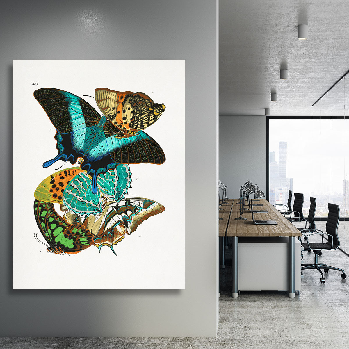 Butterflies Part 13 Canvas Print or Poster - Canvas Art Rocks - 3