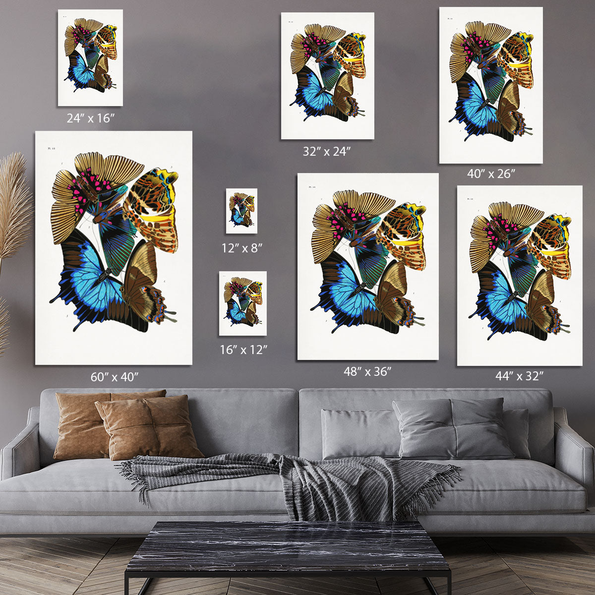 Butterflies Part 16 Canvas Print or Poster - Canvas Art Rocks - 7