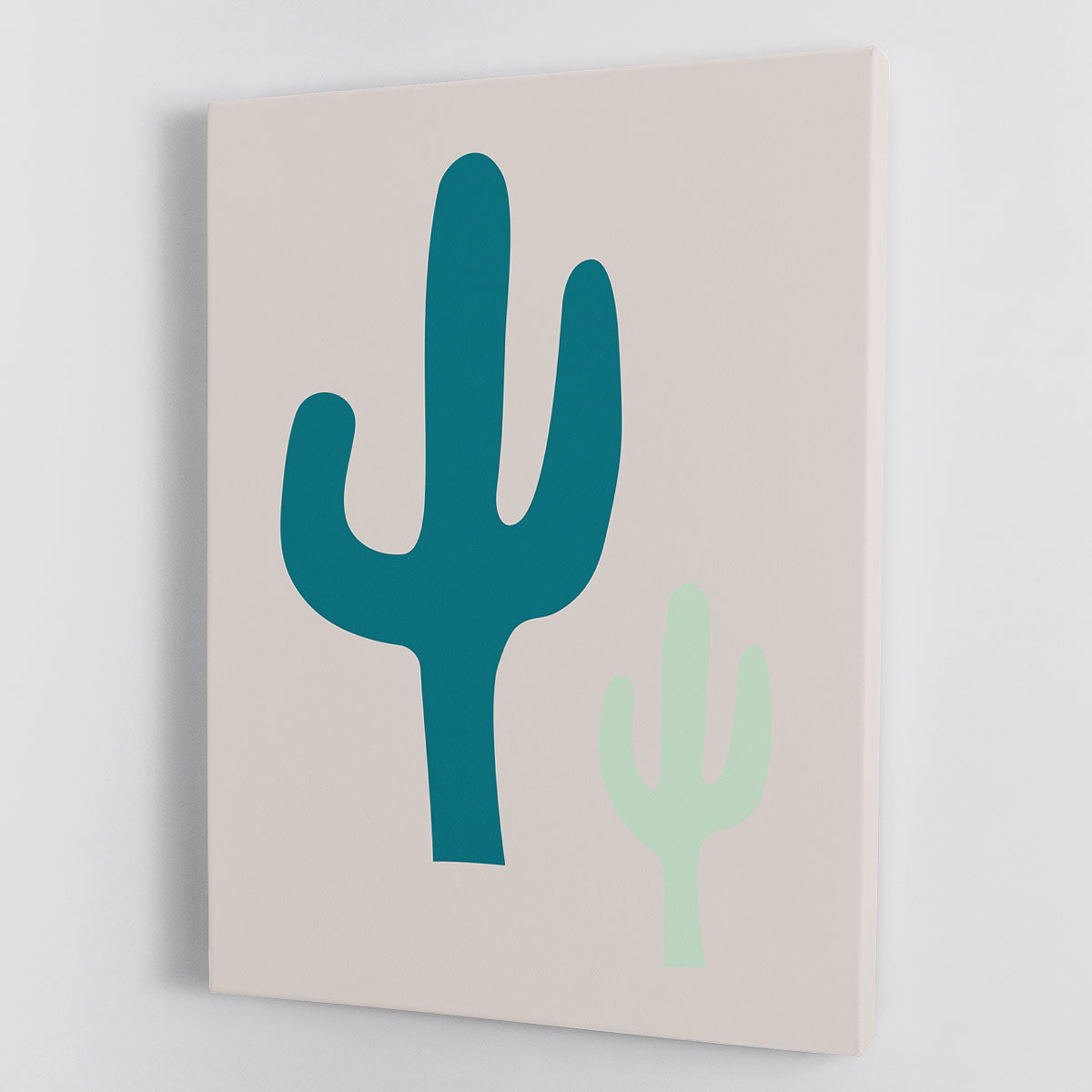 Cactus Beige Canvas Print or Poster - 1x - 1