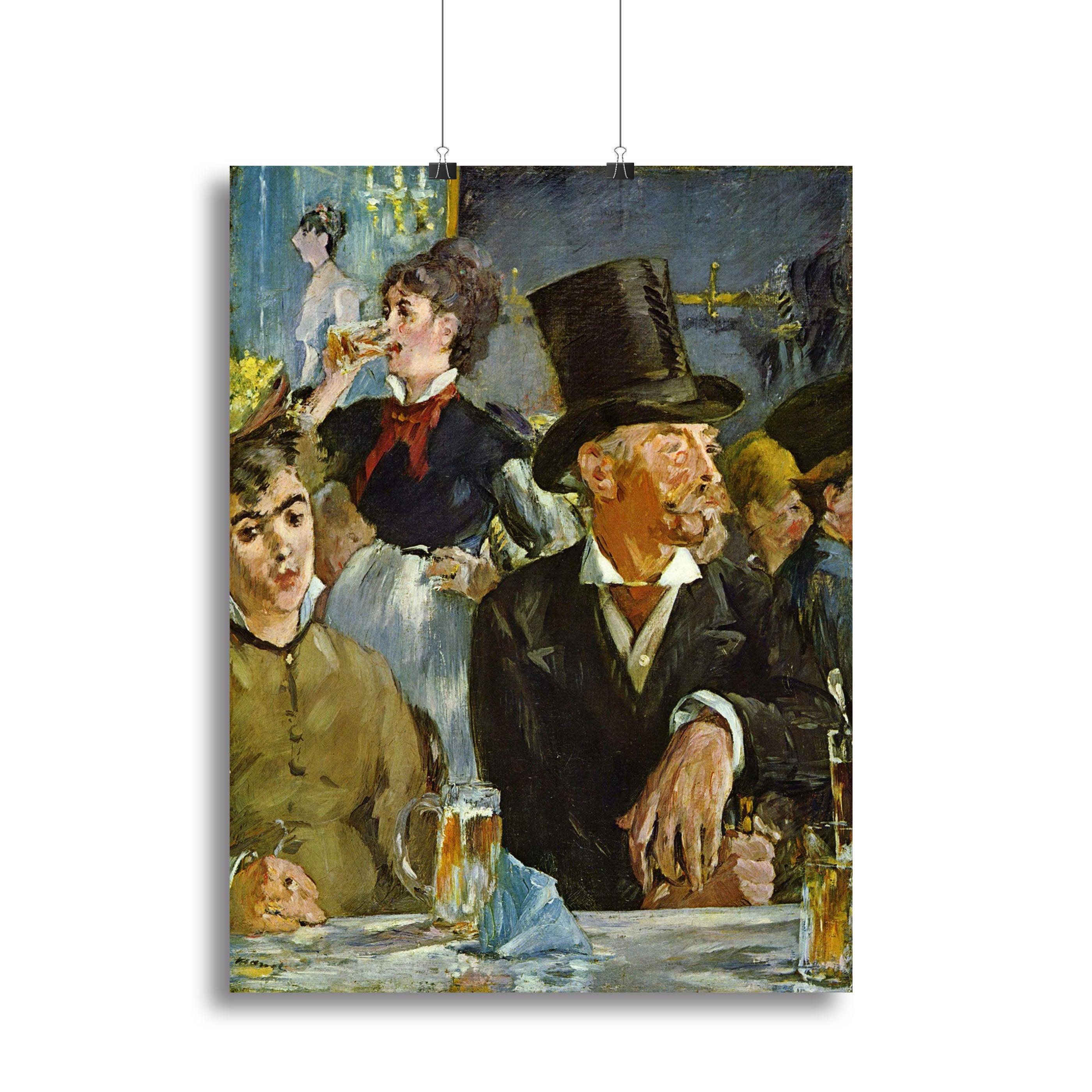 Cafe Concert by Manet Poster - Unframed