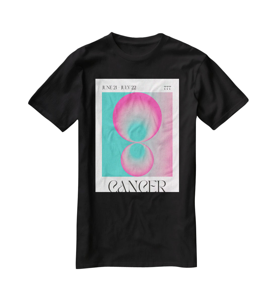 Cancer Zodiac Nurturing Art T-Shirt - Canvas Art Rocks - 1