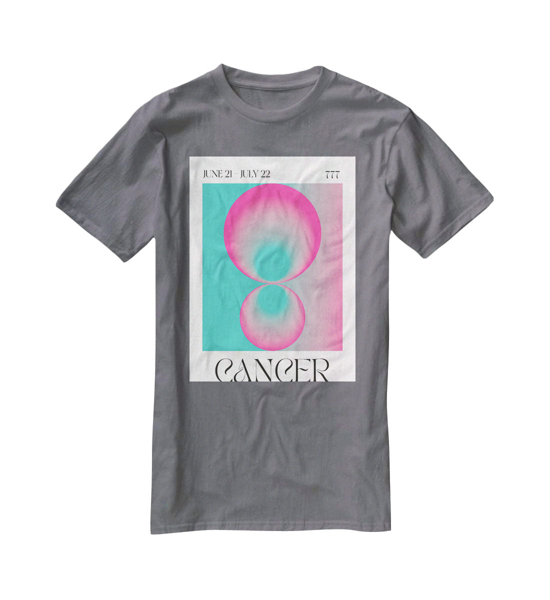 Cancer Zodiac Nurturing Art T-Shirt - Canvas Art Rocks - 3