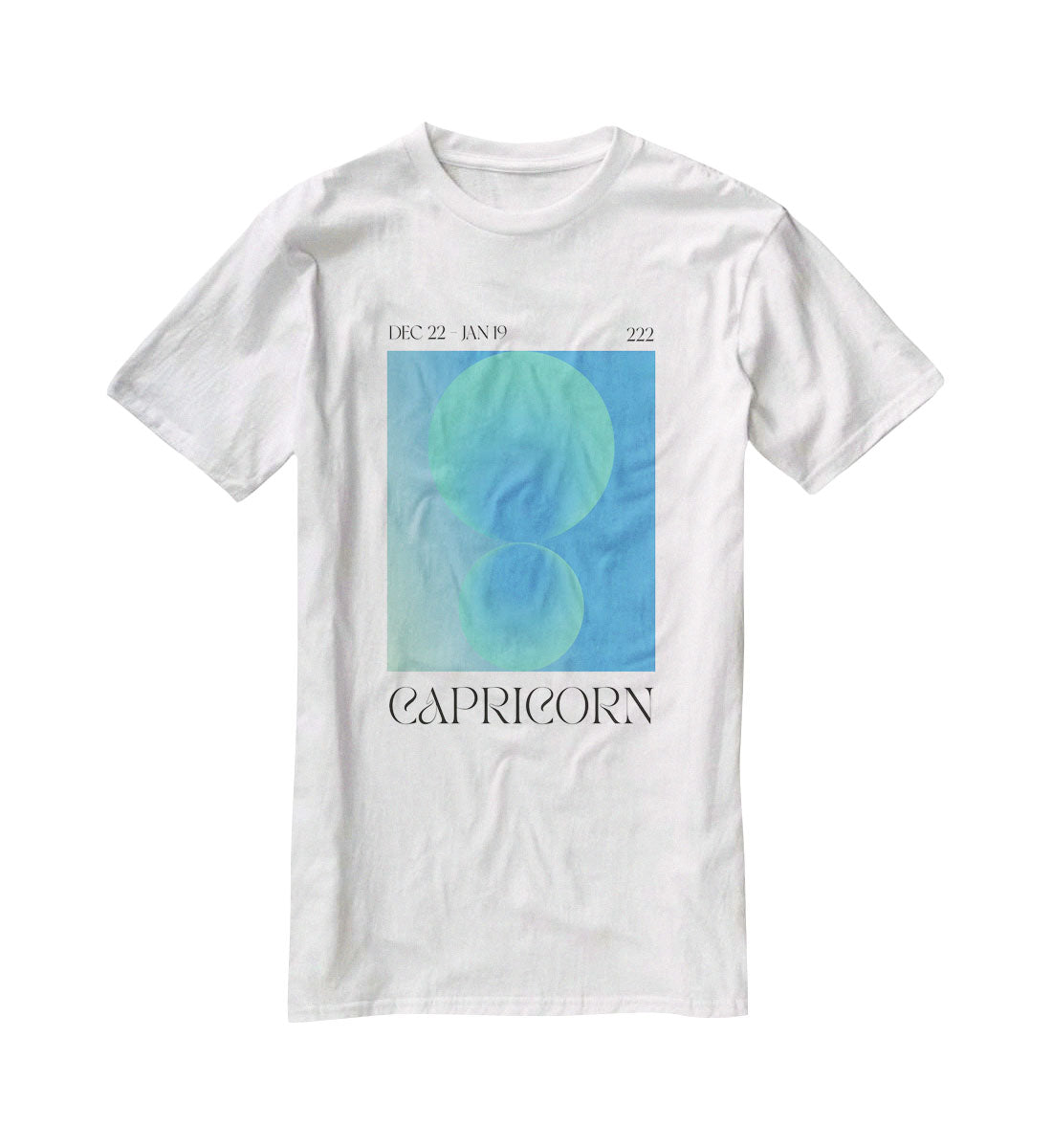 Capricorn Galactic Energy Art T-Shirt - Canvas Art Rocks - 5