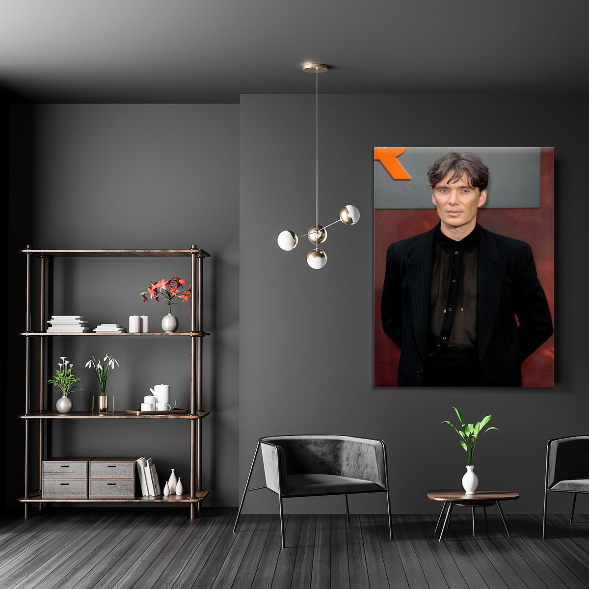 Cillian Murphy at the Oppenheimer Premiere Canvas Print or Poster - Canvas Art Rocks - 5