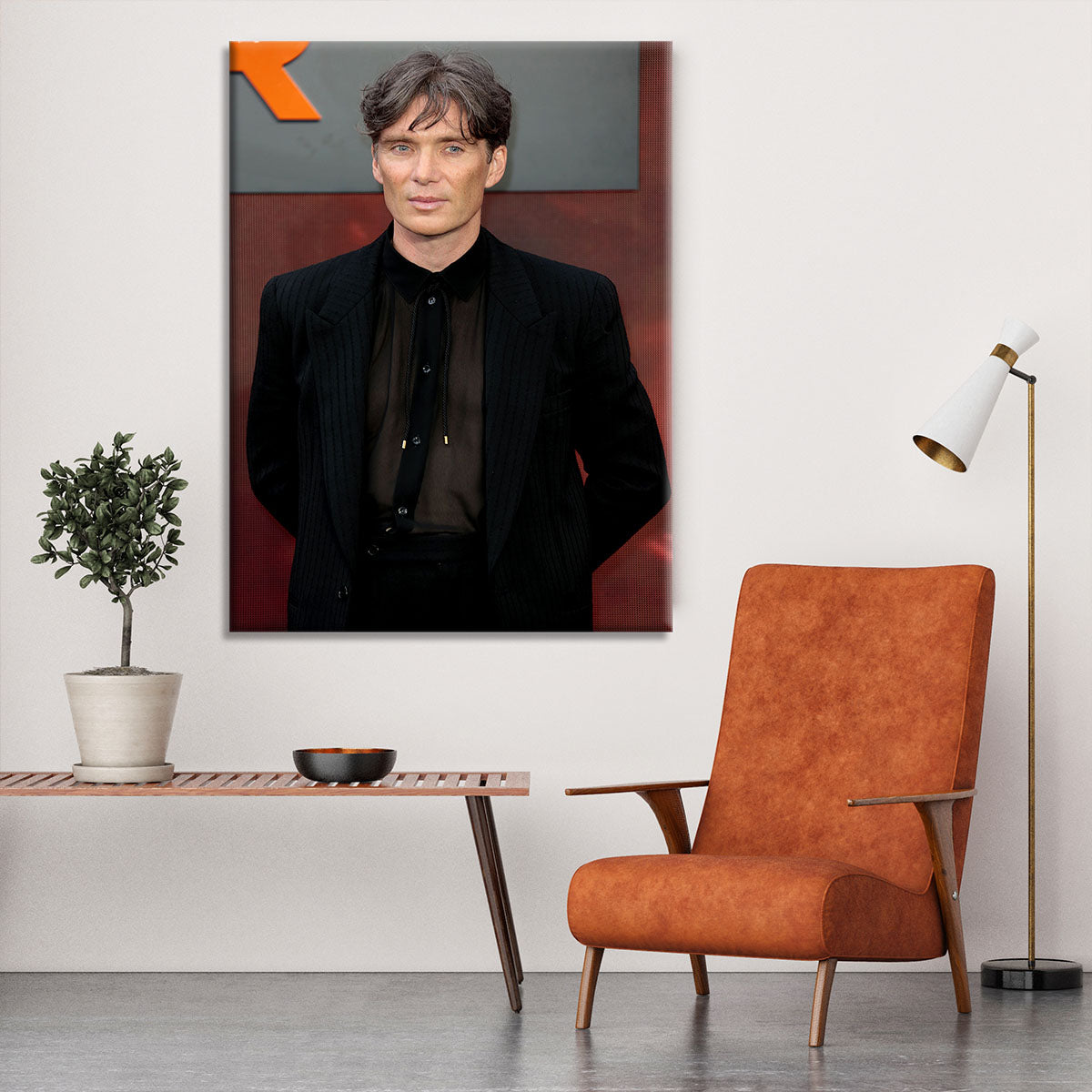 Cillian Murphy at the Oppenheimer Premiere Canvas Print or Poster - Canvas Art Rocks - 6