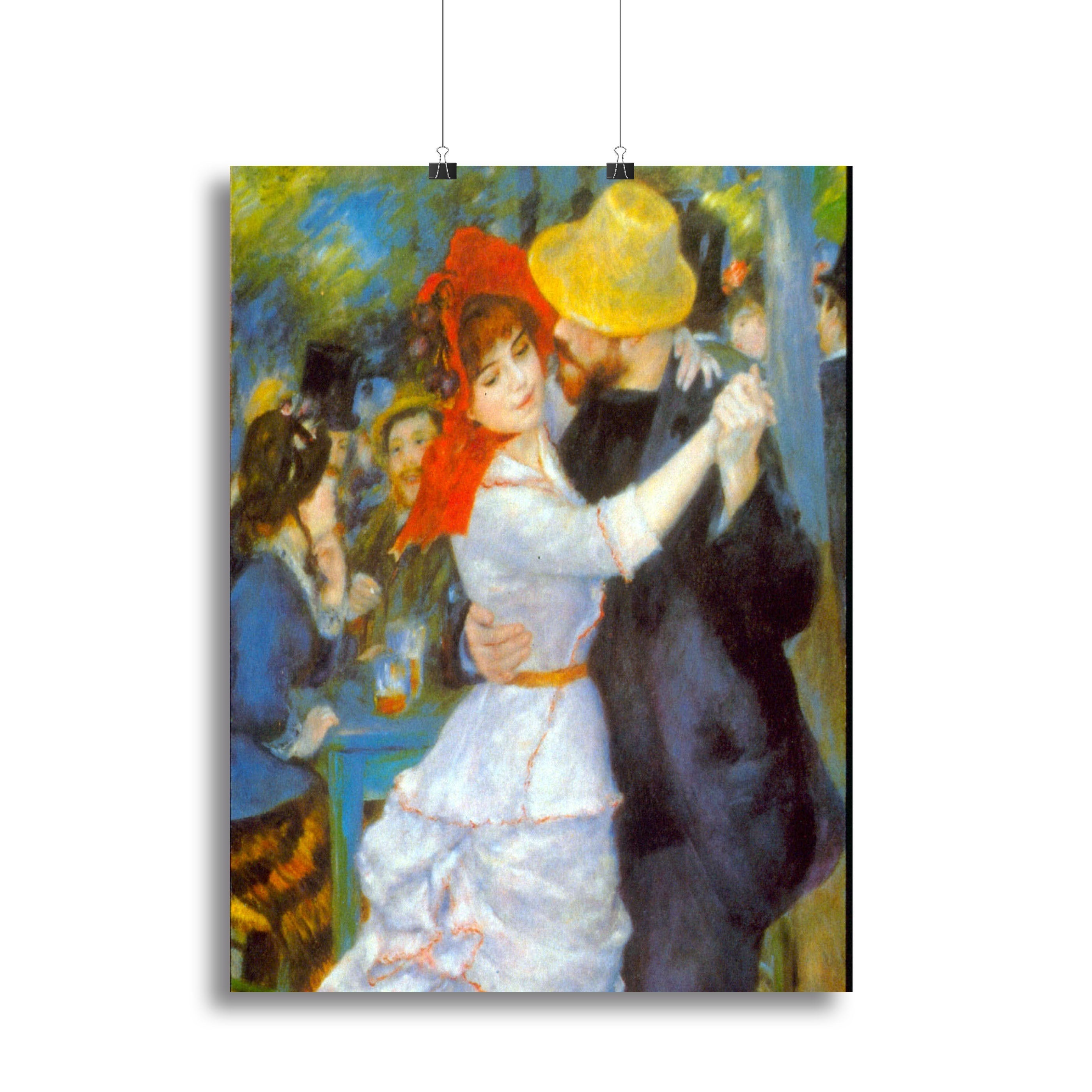 Dance at Bougival by Renoir Poster - Unframed