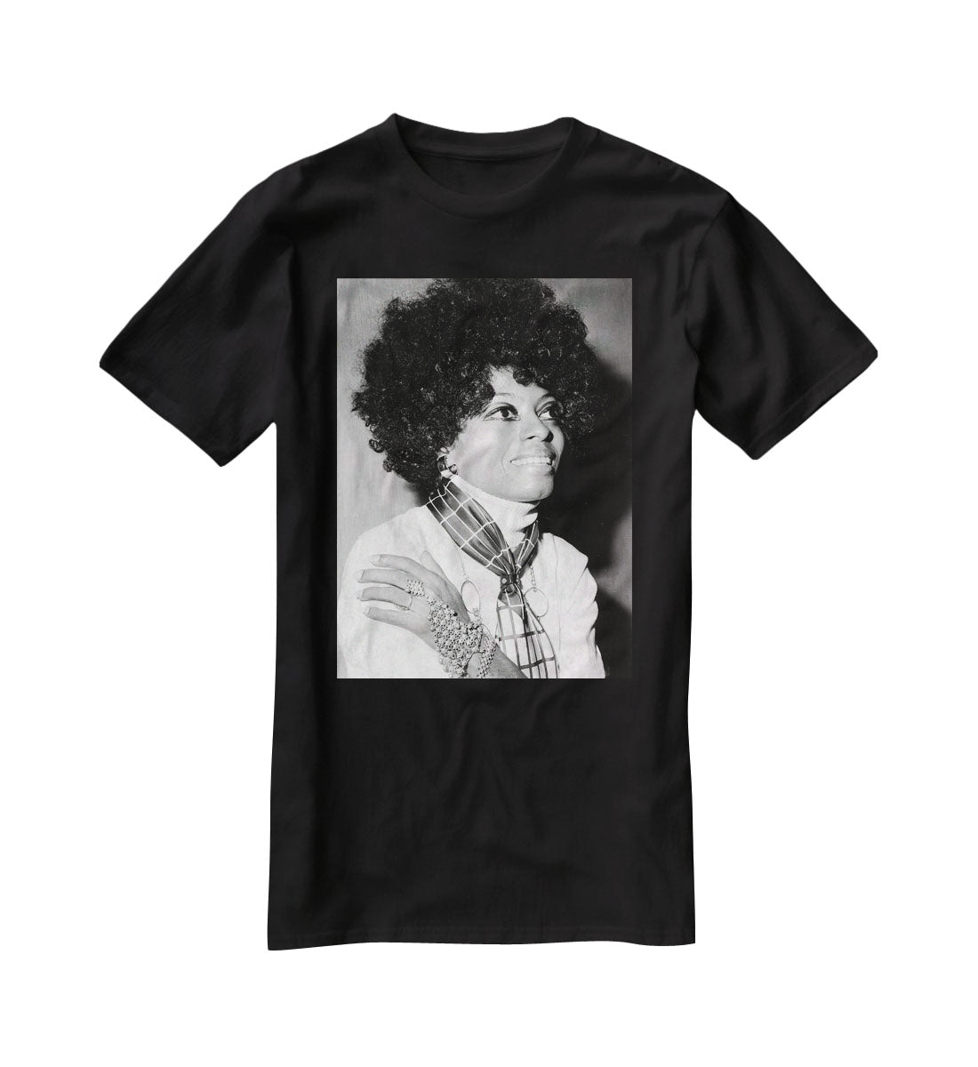 Diana Ross in 1968 T-Shirt - Canvas Art Rocks - 1