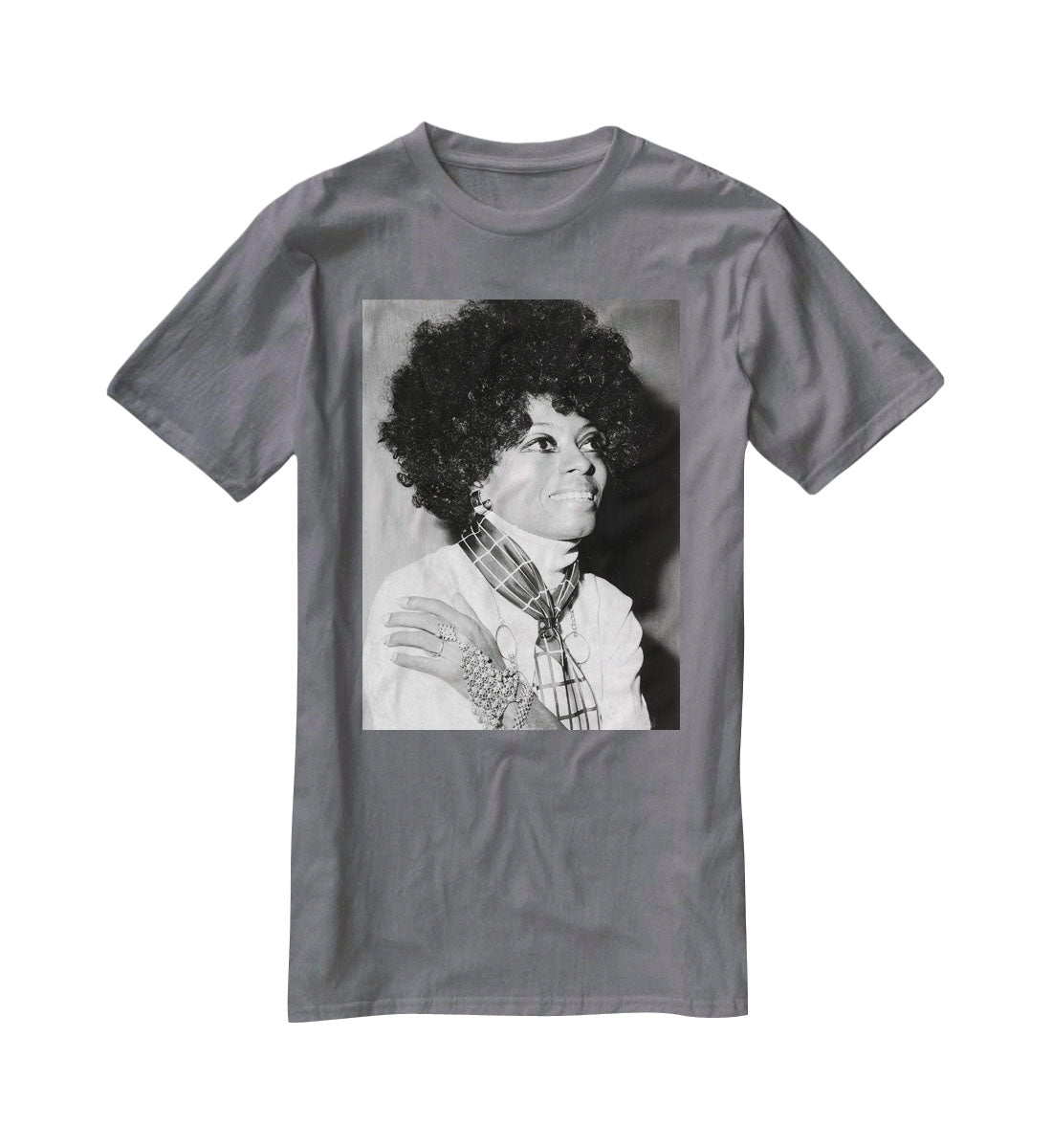 Diana Ross in 1968 T-Shirt - Canvas Art Rocks - 3